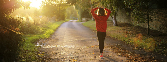 Warmte-uitslag tijdens het wandelen voorkomen