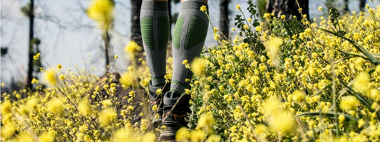 Warmte-uitslag tijdens het wandelen voorkomen