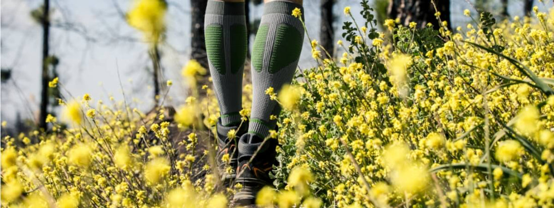 Warmte-uitslag tijdens het wandelen voorkomen