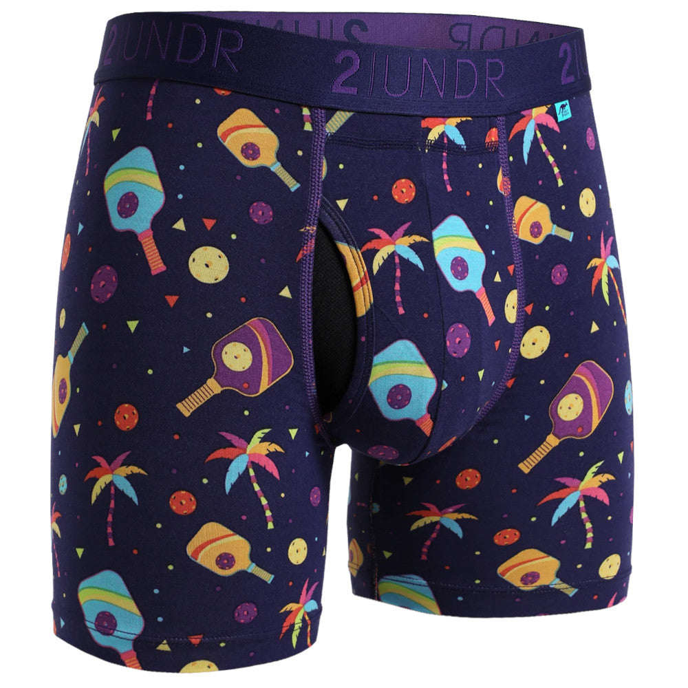 2UNDR Swing Shift Boxer Patterned